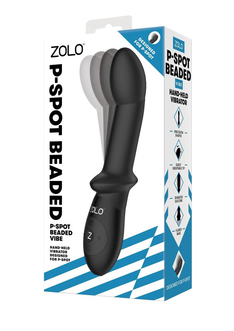 Zolo P-Spot Beaded Rechargeable Anal Vibrator