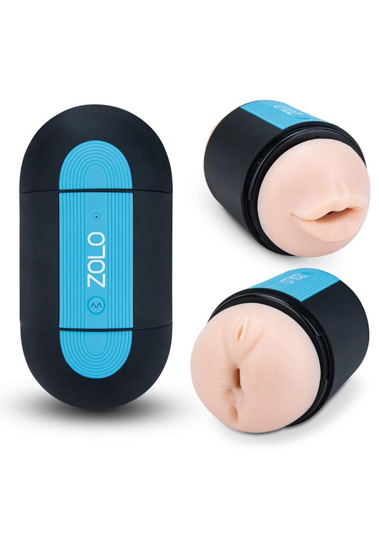 ZOLO Pleasure Pill Double-Ended Rechargeable Vibrating Male Stimulator