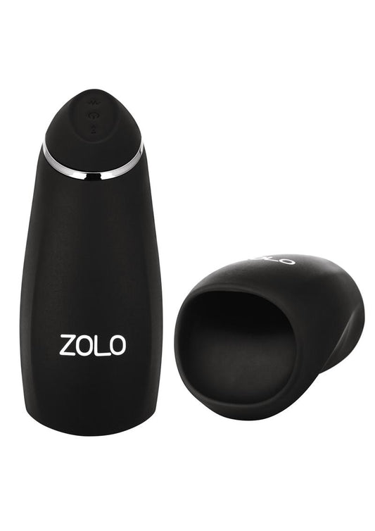 ZOLO Stick Shift Squeezable Vibrating And Thrusting Male Stimulator