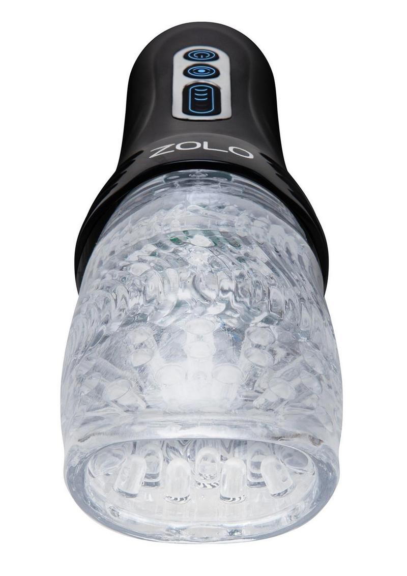 ZOLO Gawk Rechargeable Vibrating and Rotating Blowjob Masturbator